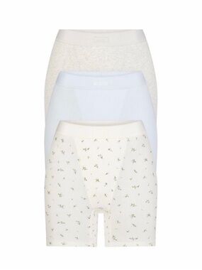 SKIMS Cotton Rib Boxer Set 3-Pack